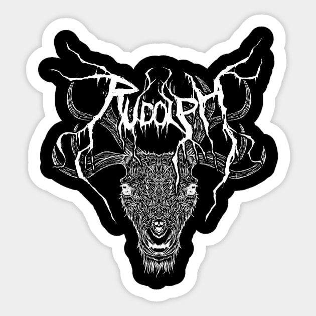RUDOLPH Sticker by HiROT0